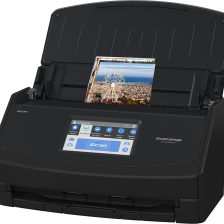 ScanSnap iX1600 Wireless or USB High-Speed Cloud Enabled Document, Photo & Receipt Scanner with Large Touchscreen and Auto Document Feeder for Mac or PC, 17 watts, Black